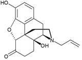 Structure de la naloxone